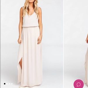 NWT Show me your MuMu Kendall maxi dress M